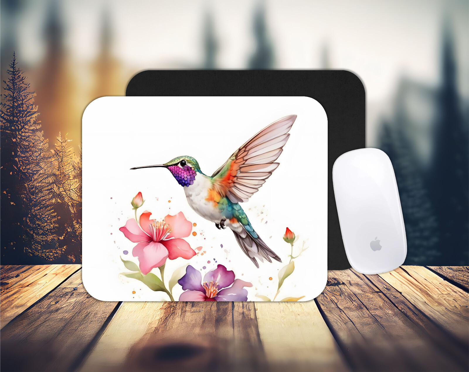 Hummingbird themed PC/laptop Mouse Pad, CHOICE, , gifts, birds