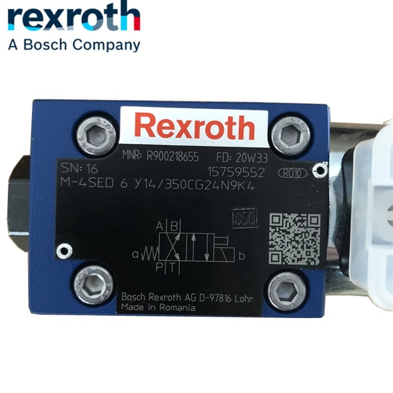 1pc New Rexroth Hydraulic Lift Reversing Valve R900218655 M-4SED6Y14/350CG24N9K4