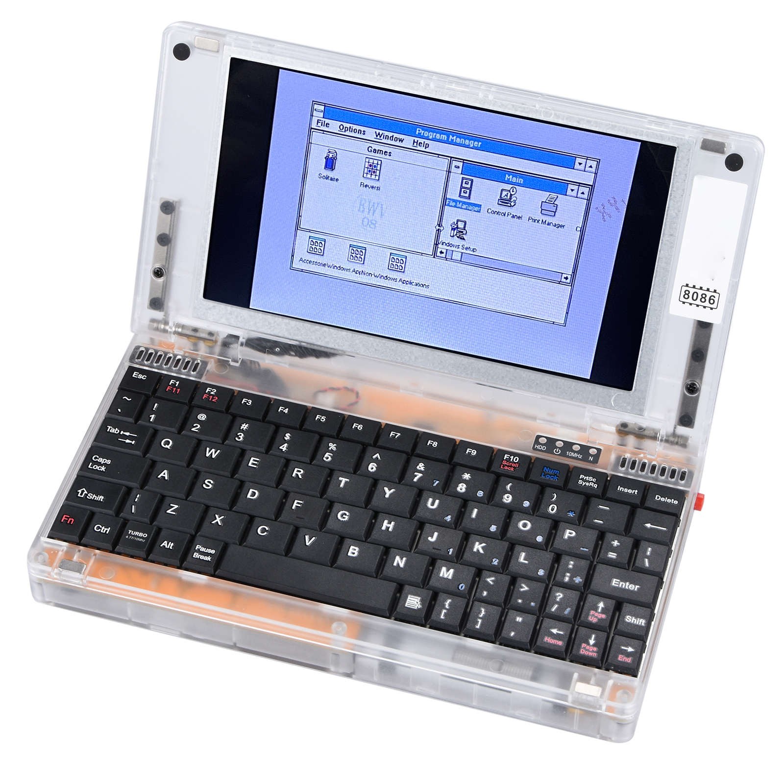 New Portable Laptop Win Ver 3.0 Vintage Computer 8086 CPU 4.77MHZ 640KB RAM