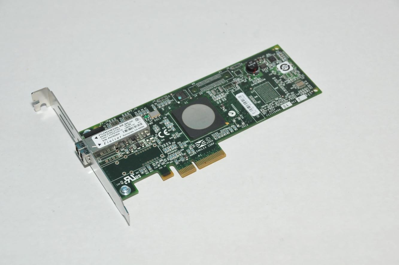 Emulex Light Pulse LPE1150 4Gb/s PCIe Single Fibre Channel Host Bus Adapter  $15