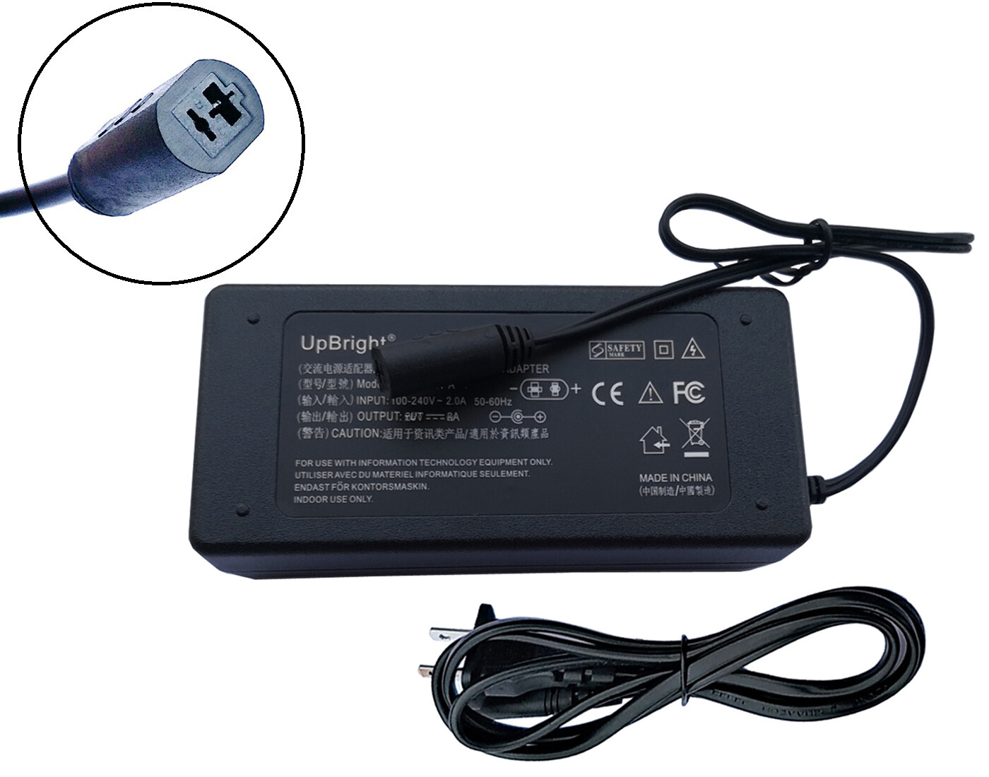 AC Adapter For LA-z-boy Lift Chair Recliner TiMotion TP2 29V 2Pin Power Supply