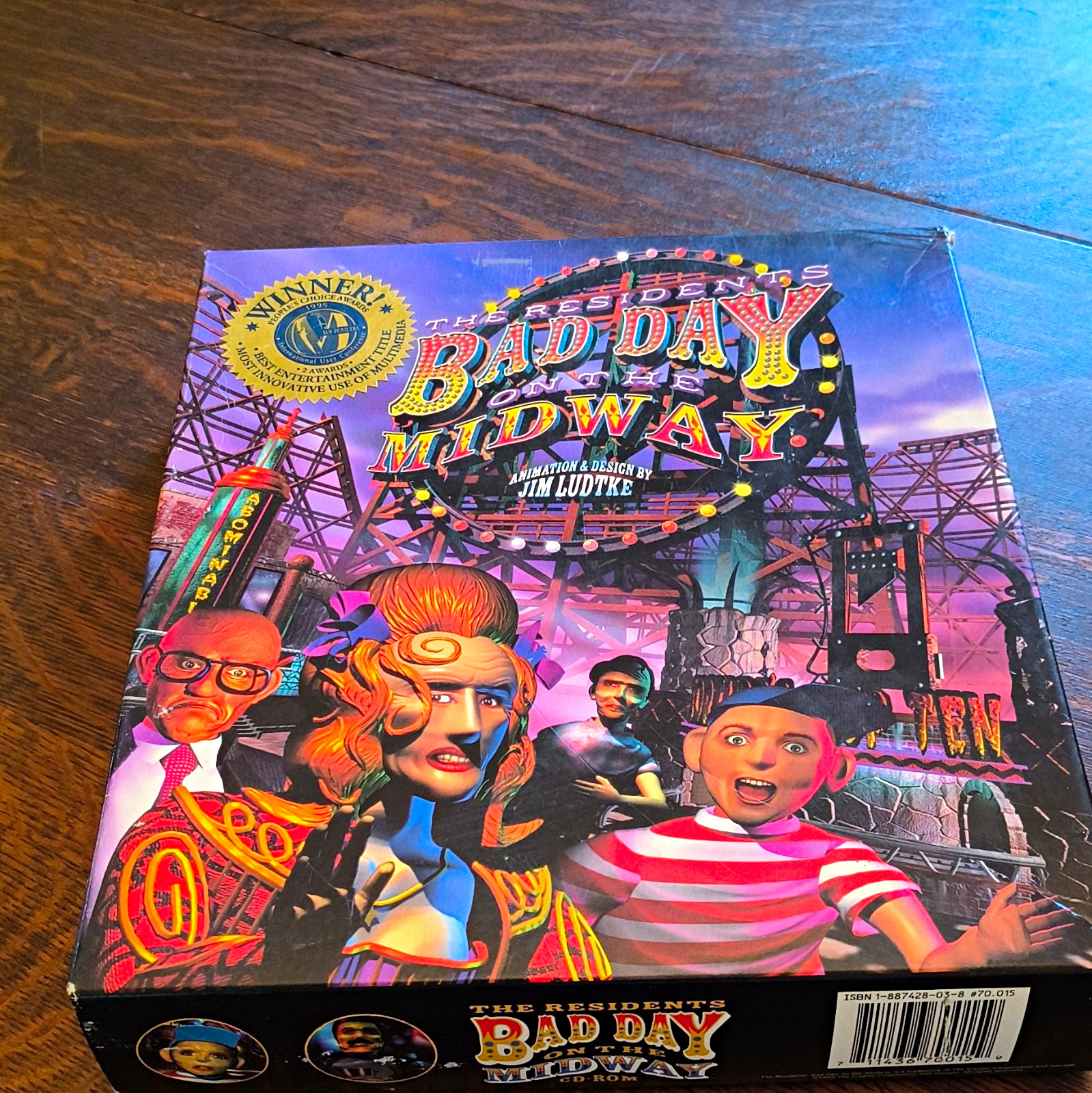 Inscape The Residents Bad Day on the Midway CD-ROM Game, Windows/Mac, English
