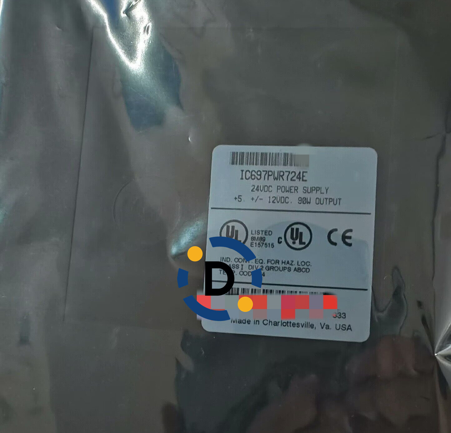 1PCS IC697PWR724E modular new via FedEx or DHL