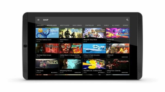 NVIDIA Shield 8" 16GB, Wi-Fi Tablet - Black