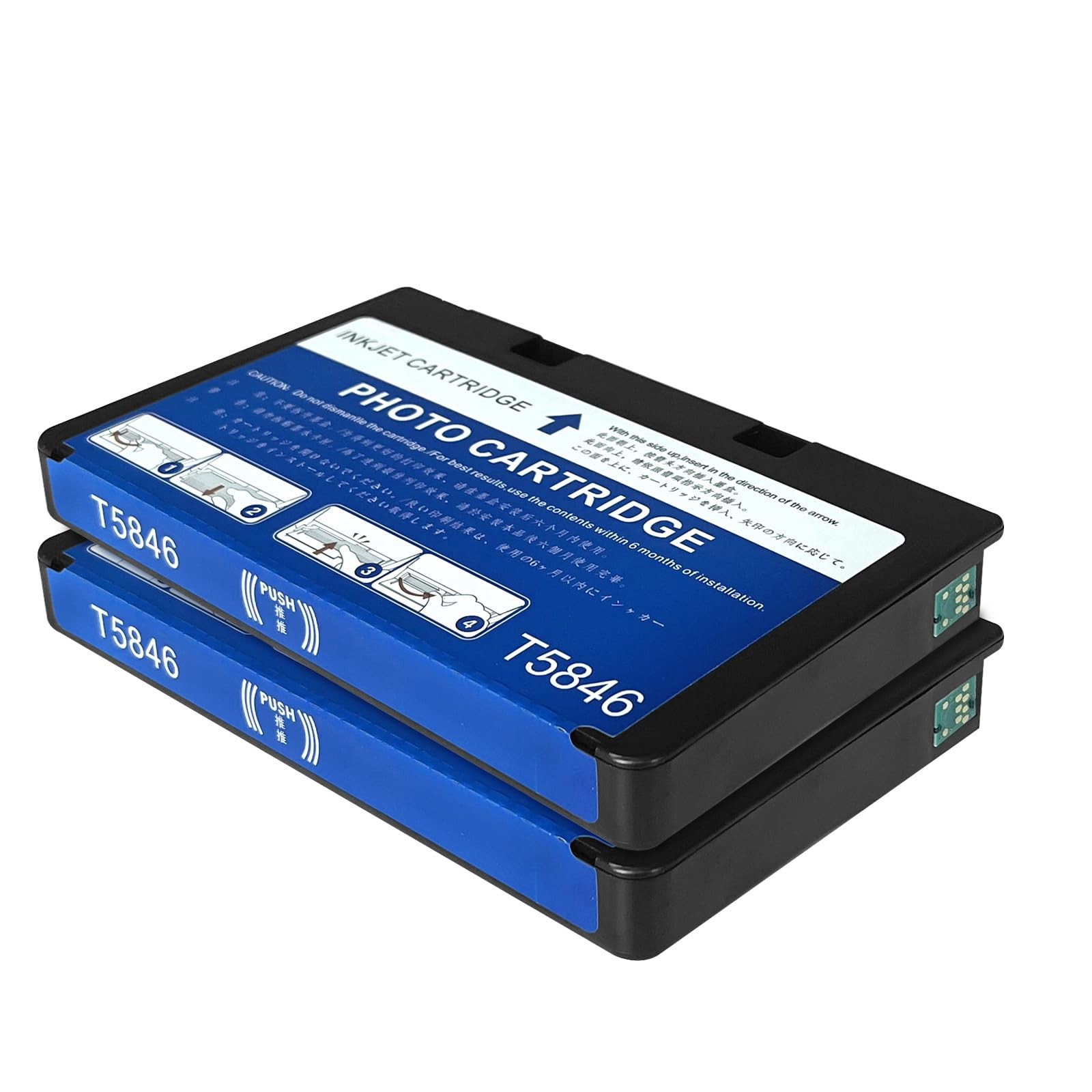 Dikarsum T5846 Ink Cartridge Compatible PictureMate PM225 PM260 PM280 PM200