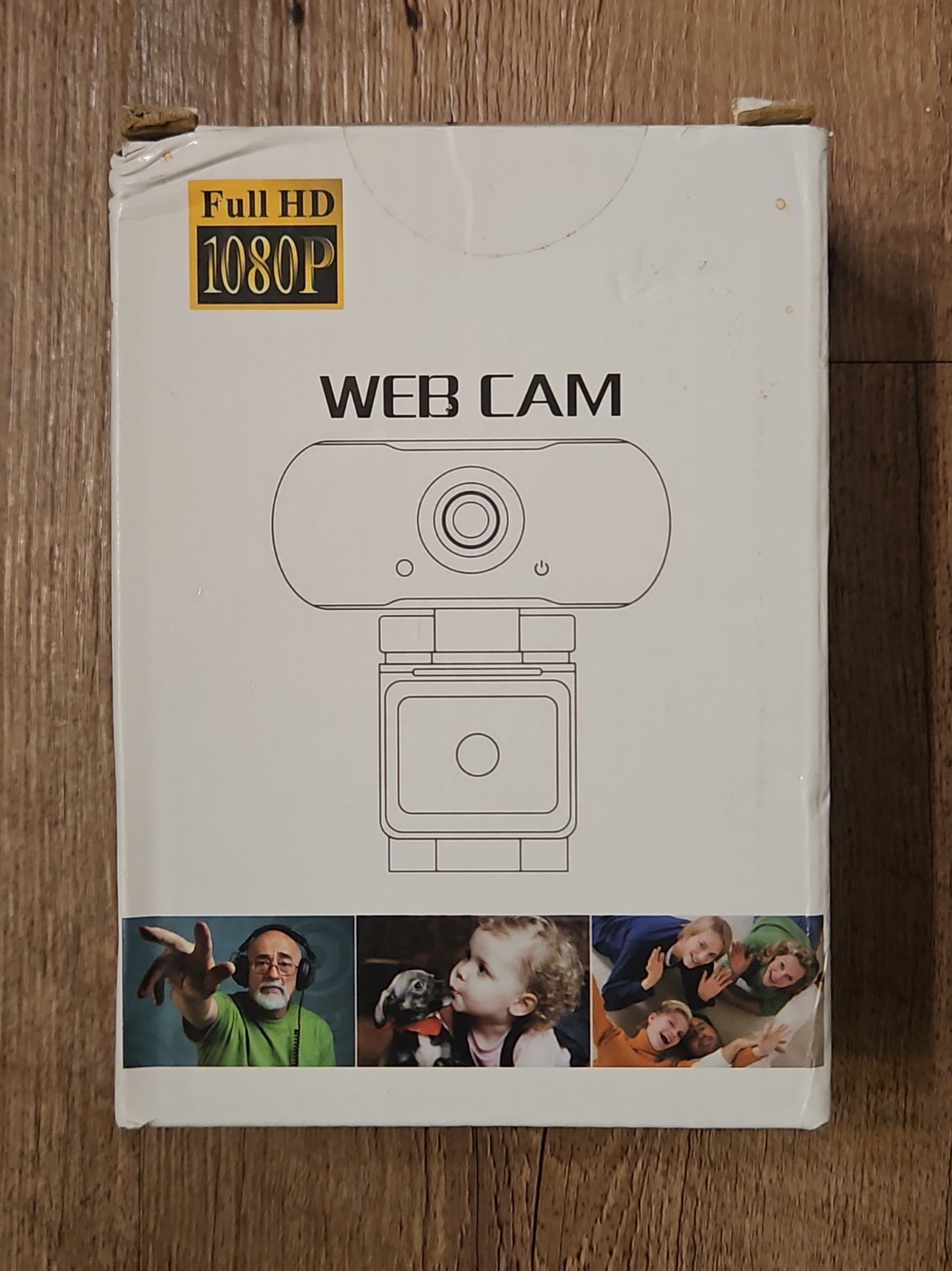 1080P Full HD USB Webcam for PC Desktop Laptop Web Camera with Microphone SEALED
