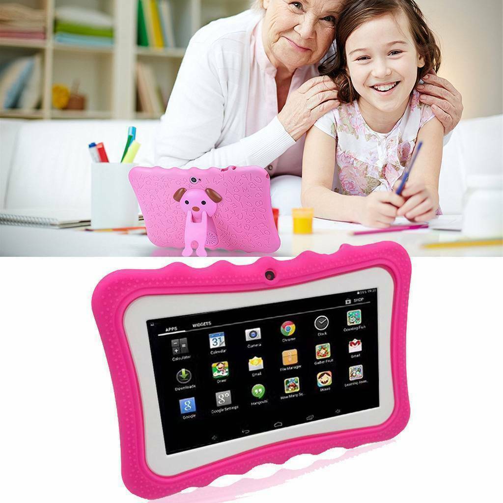 7inch Cute Quad Core HD Tablet Wifi 8GB with Camera Kids Children Tablets 7"