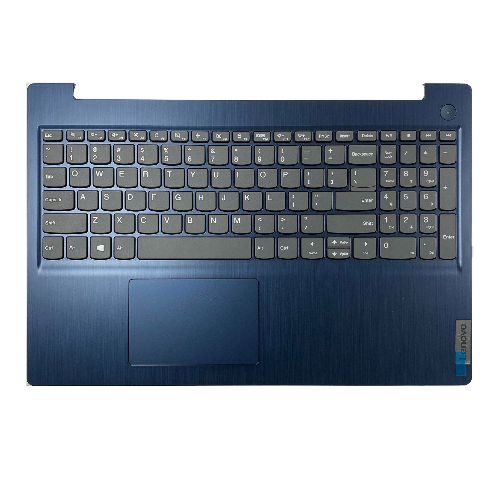 Replacement Laptop Upper Case Palmrest Non-Backlit Keyboard Touchpad for Lenovo