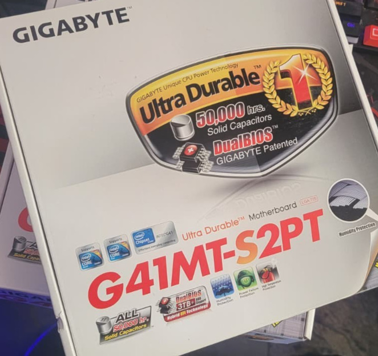 Gigabyte Technology GA-G41MT-S2PT, LGA 775/Socket T, Intel Motherboard