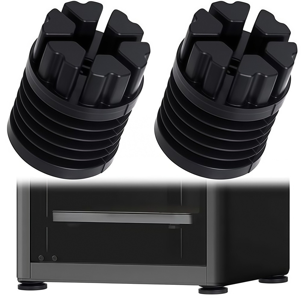 4PCS Shock Absorbing Black Foot Pads Rubber Foot Pads for X1/P1