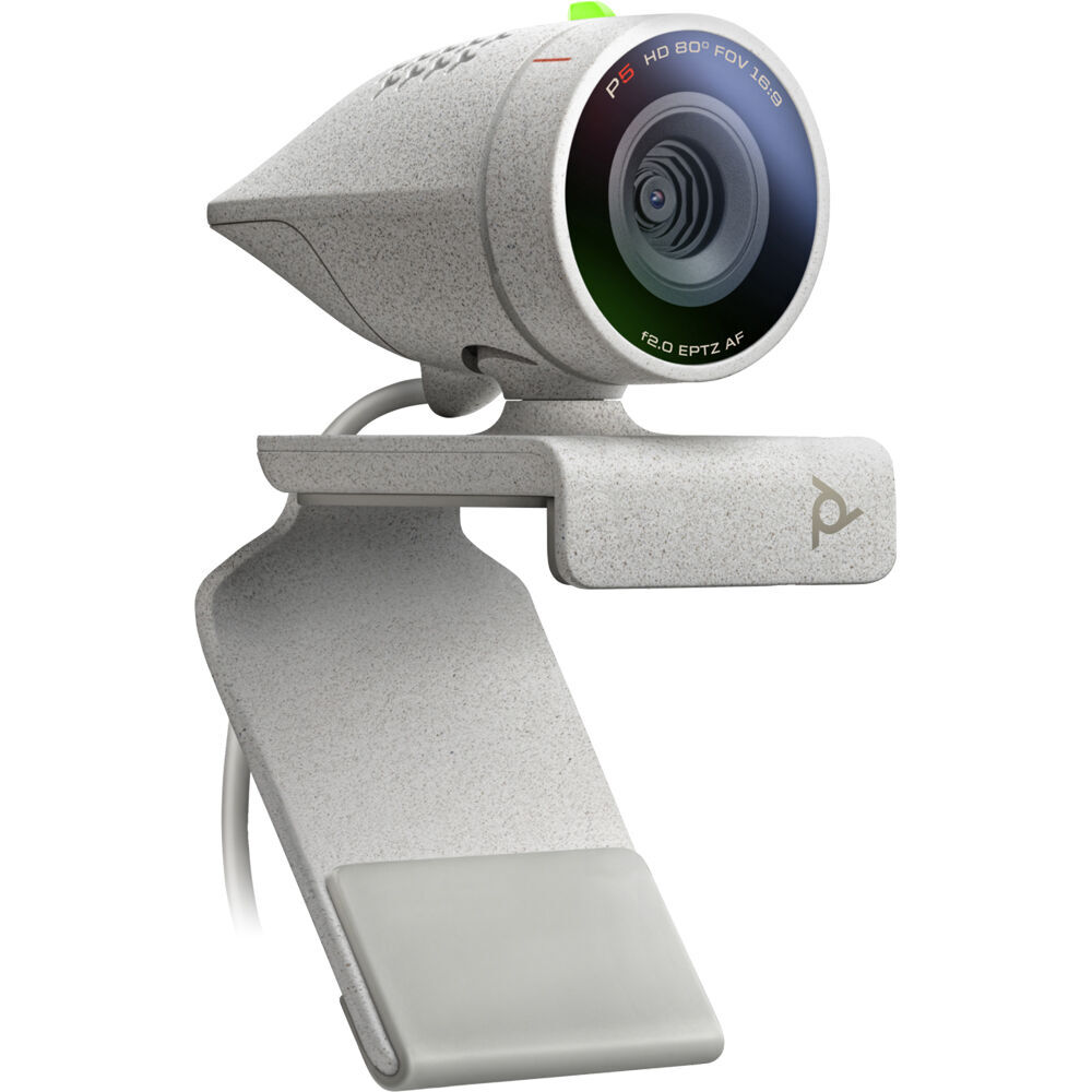 Plantronics Poly Studio P5 Professional Webcam HD - Certified for Zoom and Teams