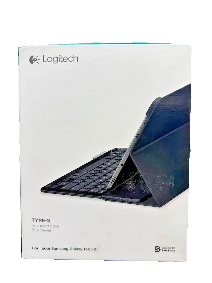 Logitech Type-S keyboard case (920-008161) samsung galaxy tab E-9.6