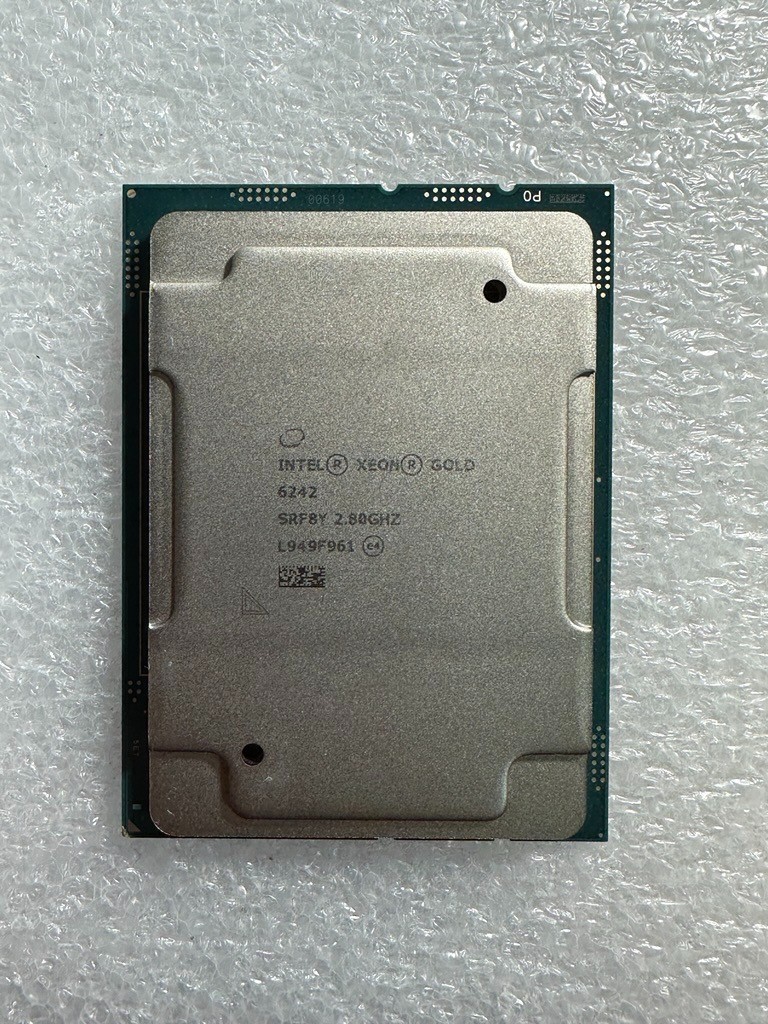 SRF8Y Intel Xeon Gold 6242 16-Core 2.8GHz 22MB 150W Processor (Corner Broken)