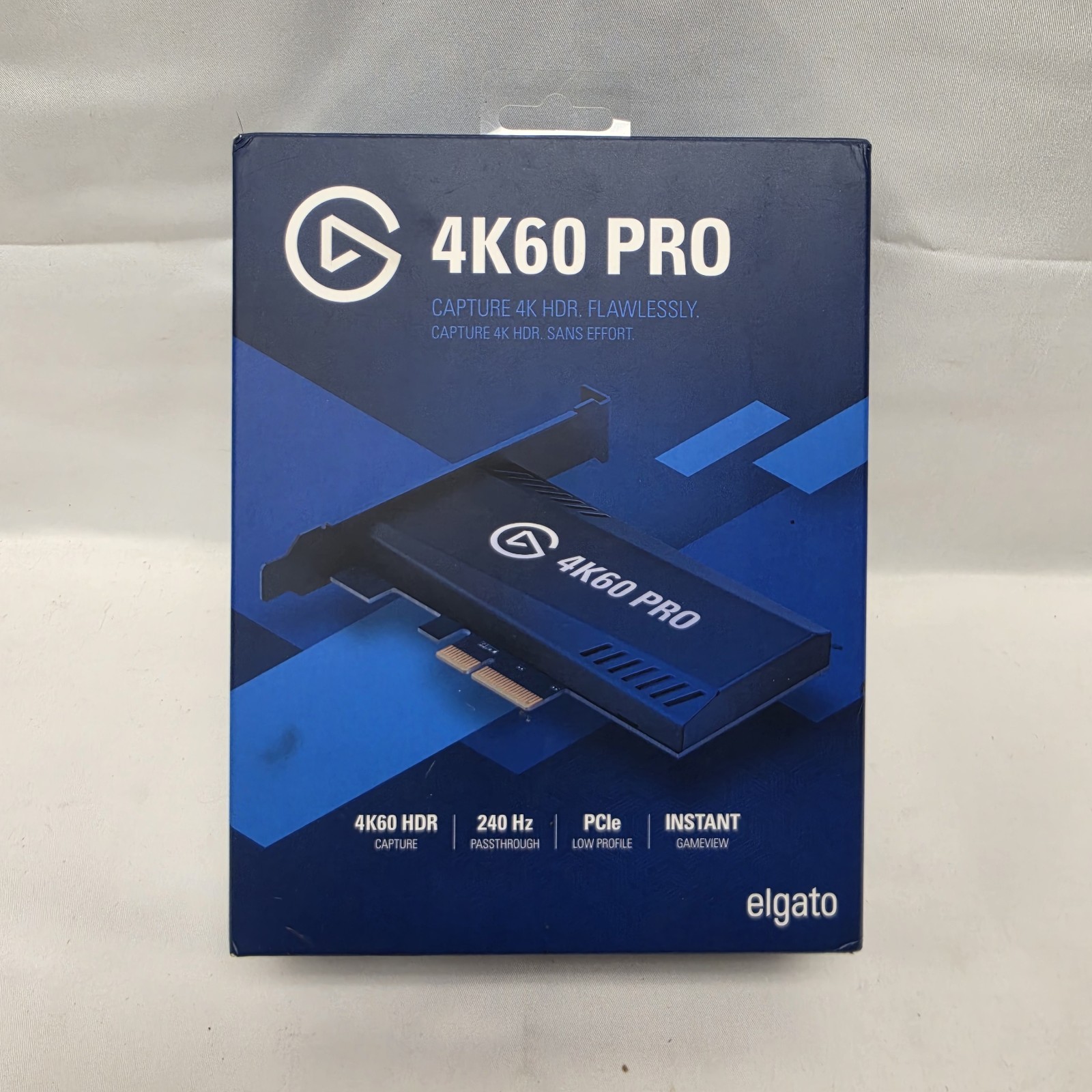Elgato 4K60 PRO Gaming Capture Card New Open Box