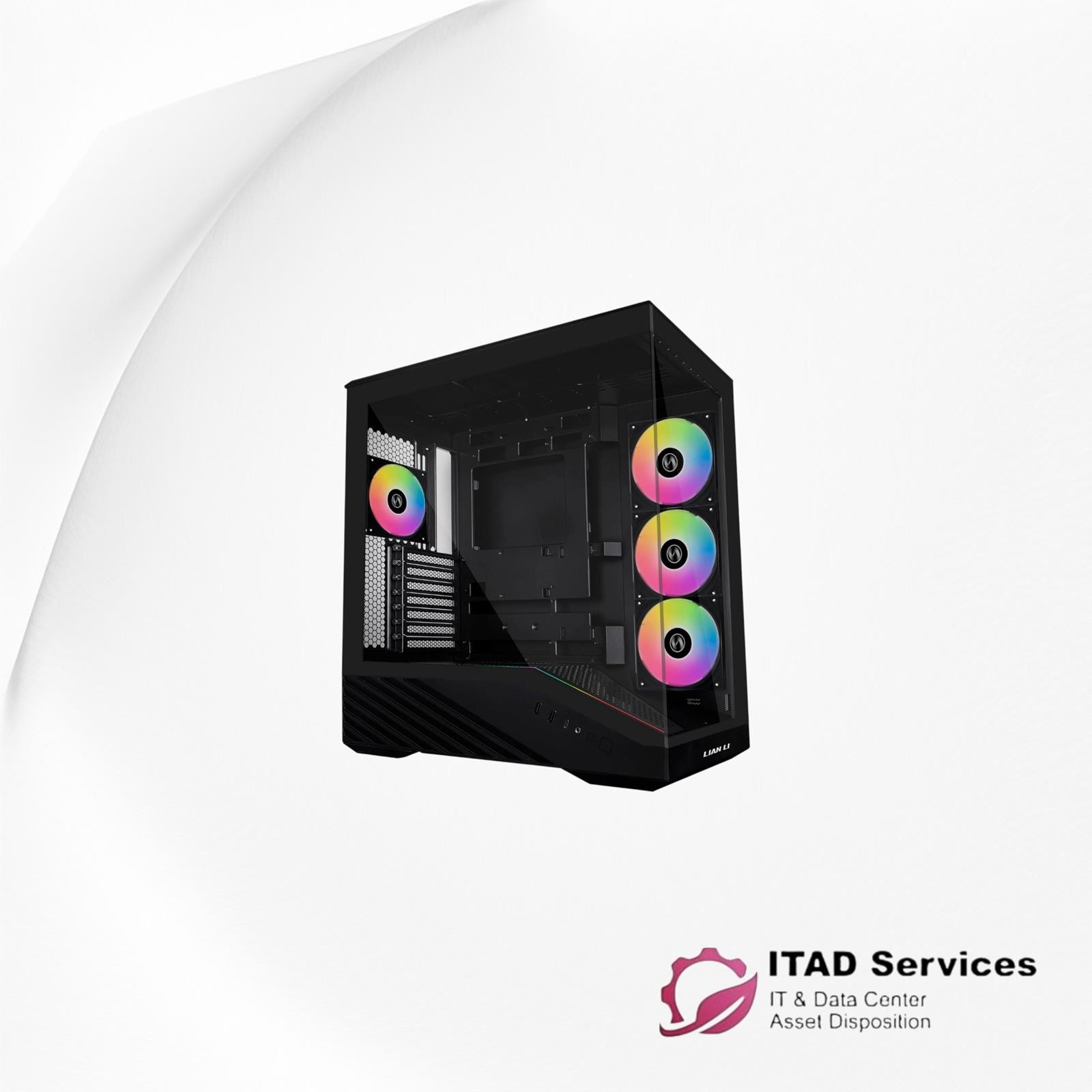 LIAN LI V100RX BLACK ATX Mid-Tower Case NEW