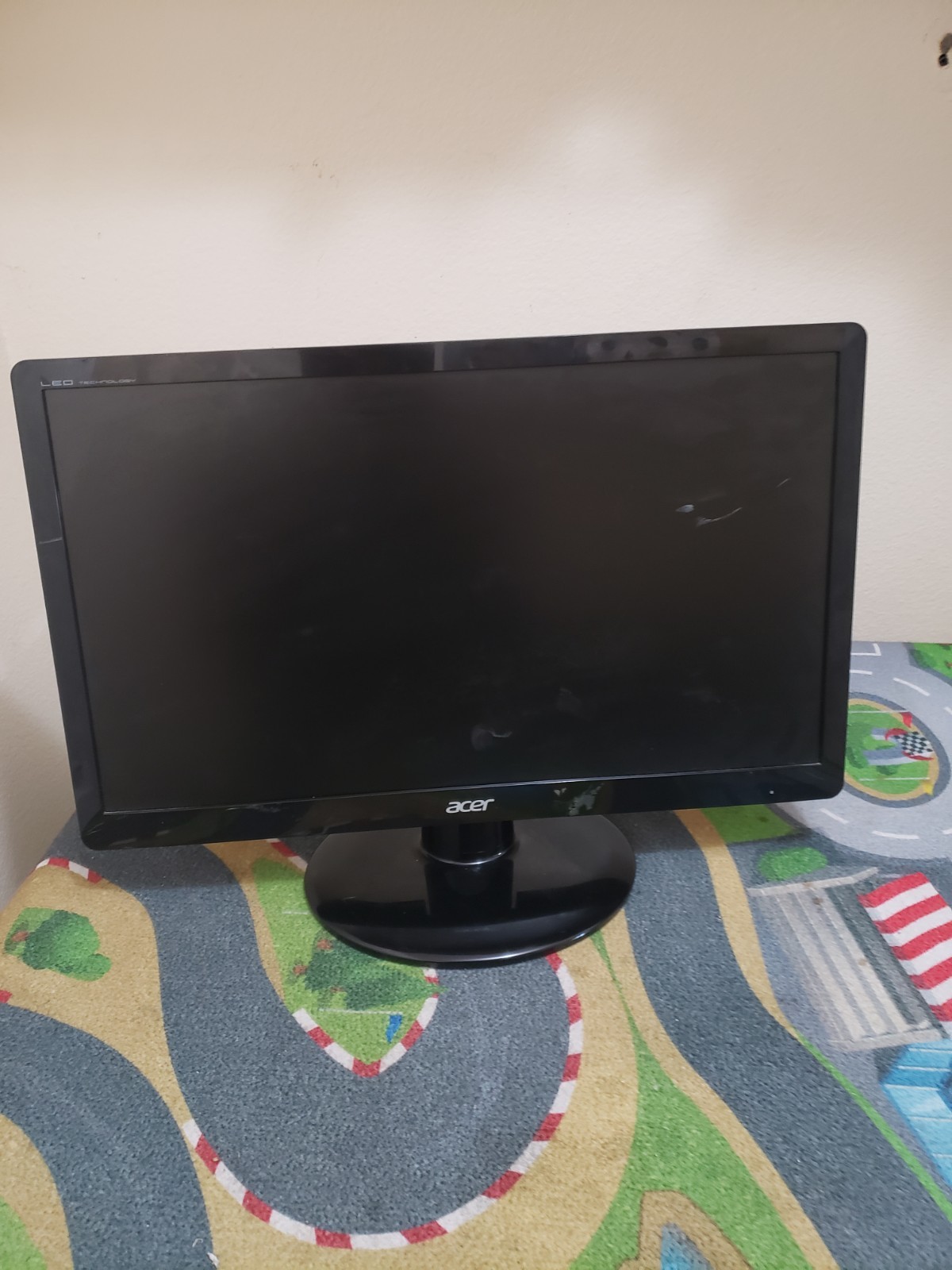 Acer S200HL 20" LCD Monitor 1600x900 LED VGA DVI- Includes Power Adapter