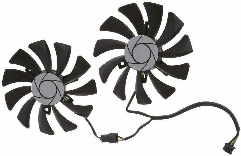 85mm HA9010H12SB-Z /  HA9010H12F-Z 12V 3500 RPM  40mm GPU Card Fan MSI GTX960