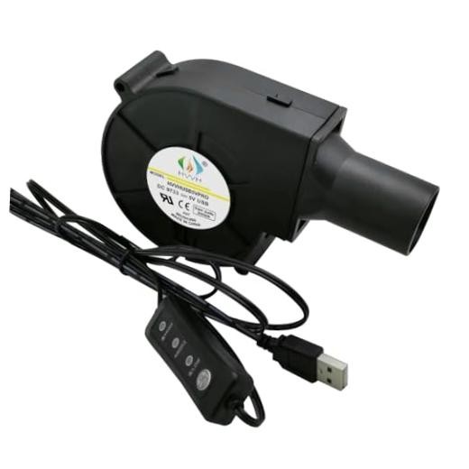 HVVH Portable Dual Ball 5V USB 3500RPM 35CFM Multifunctional Variable Speed