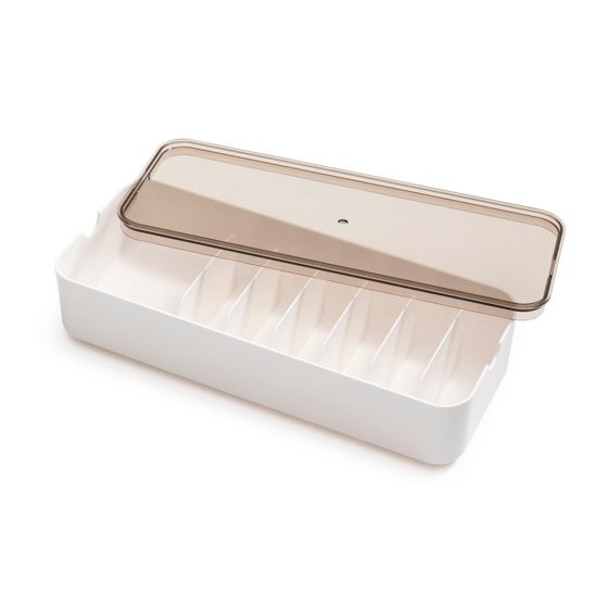 U Brands Cable Storage Organizer, 7 Compartments, Desktop & Drawer Organizer
