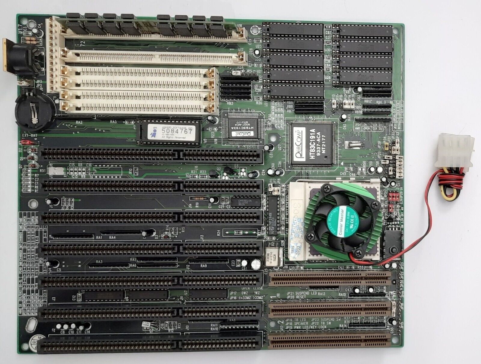 PCChips M912 "Cheetah" VLB ISA 486 Retro Motherboard + 80486DX2 80MHz + 