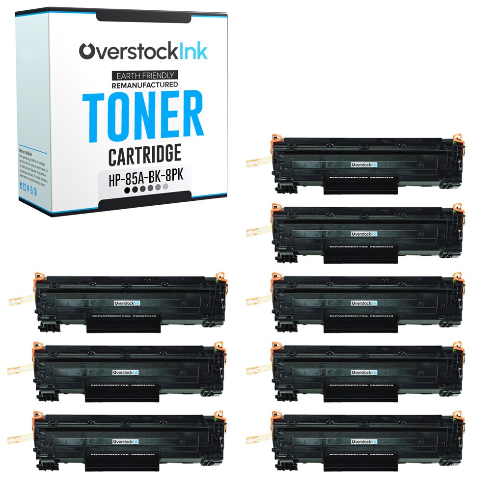 8-Pack Replacement OSI 85A Cartridges for HP LaserJet Pro P1104w P1107w P1109W