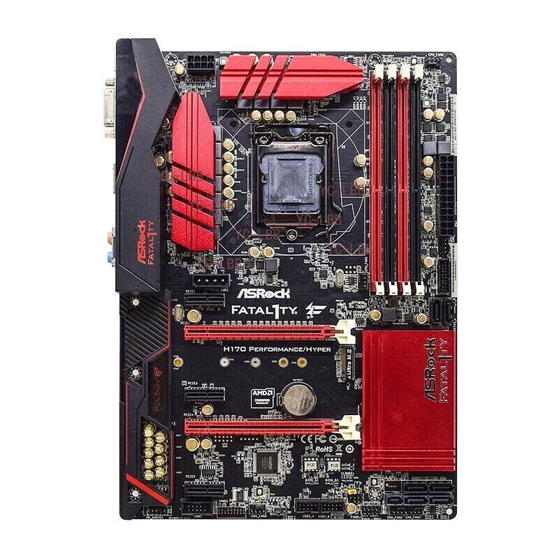 ASRock LGA1151 Motherboard H170 Performance/Hyper Intel H170 DDR4 SATA3 HDMI M.2