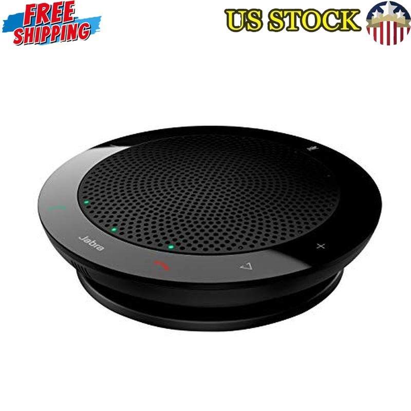 USB Speakerphone Conference Room Calls Plug Play Compatible Sound Quality LED