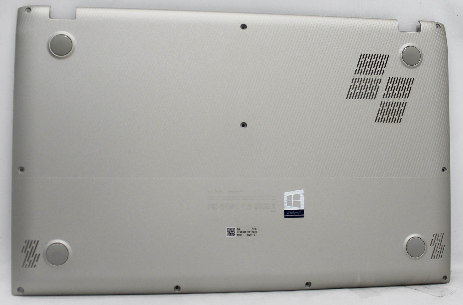 90NB0MI1-R7D010 Asus Bottom Base Cover Silver X532Fa-2E Vivobook S532F "GRADE A"