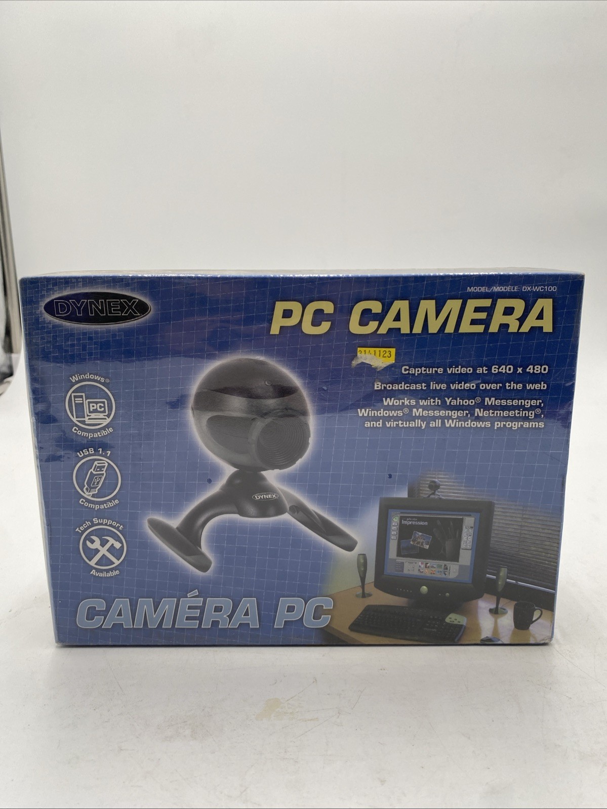 Dynex Pc Camera 640 X 480 Model DX-WC100 Brand New In Sealed Box