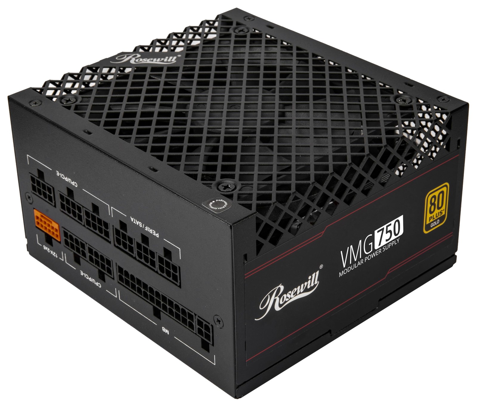 VMG 750W 80+ Gold, ATX 3.0 & 3.1 , Full Modular Low-Noise Power Supply, PCIe ...