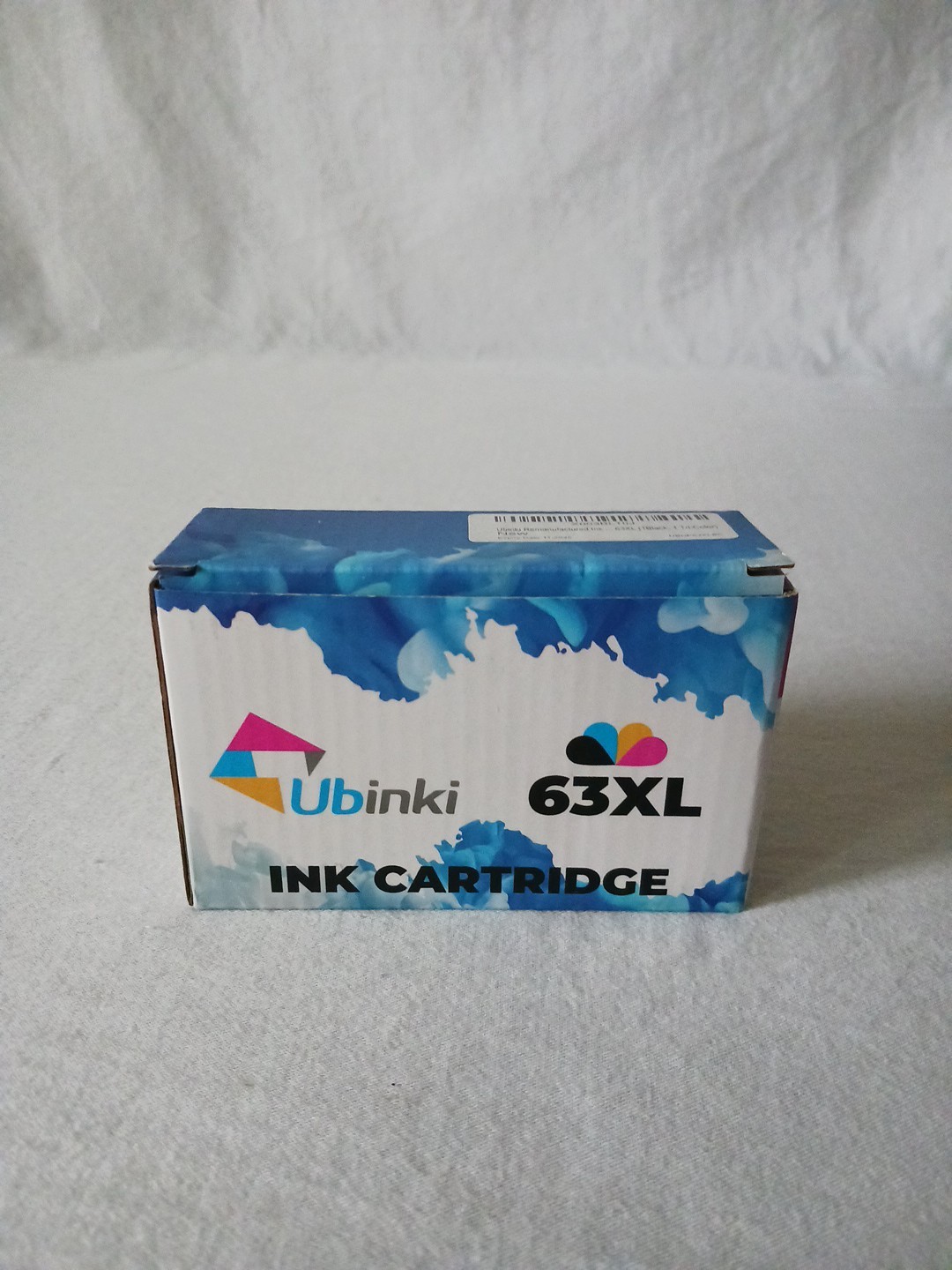 NEW - Ubinki 63XL Ink Cartridge Black/Color Combo Pack Replacement for HP63XL