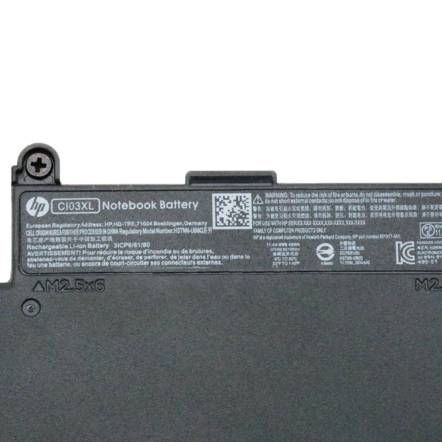 OEM New CI03XL Battery for HP ProBook640 645 650 655 G2 G3 HSTNN-LB6T 801517-422