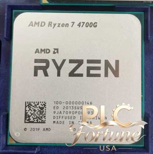 Used AMD Ryzen 7 4700G R7 4700G 3.6-4.4GHz 8C 16Thr Socket AM4 65W CPU Processor