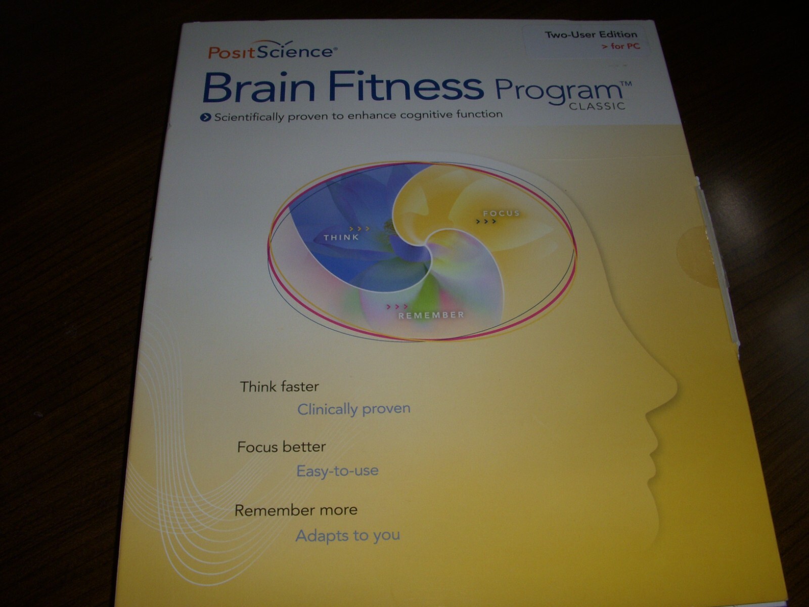 Posit Science: Brain Fitness Program For WIN or Mac 2 Disc Set w/ Registration