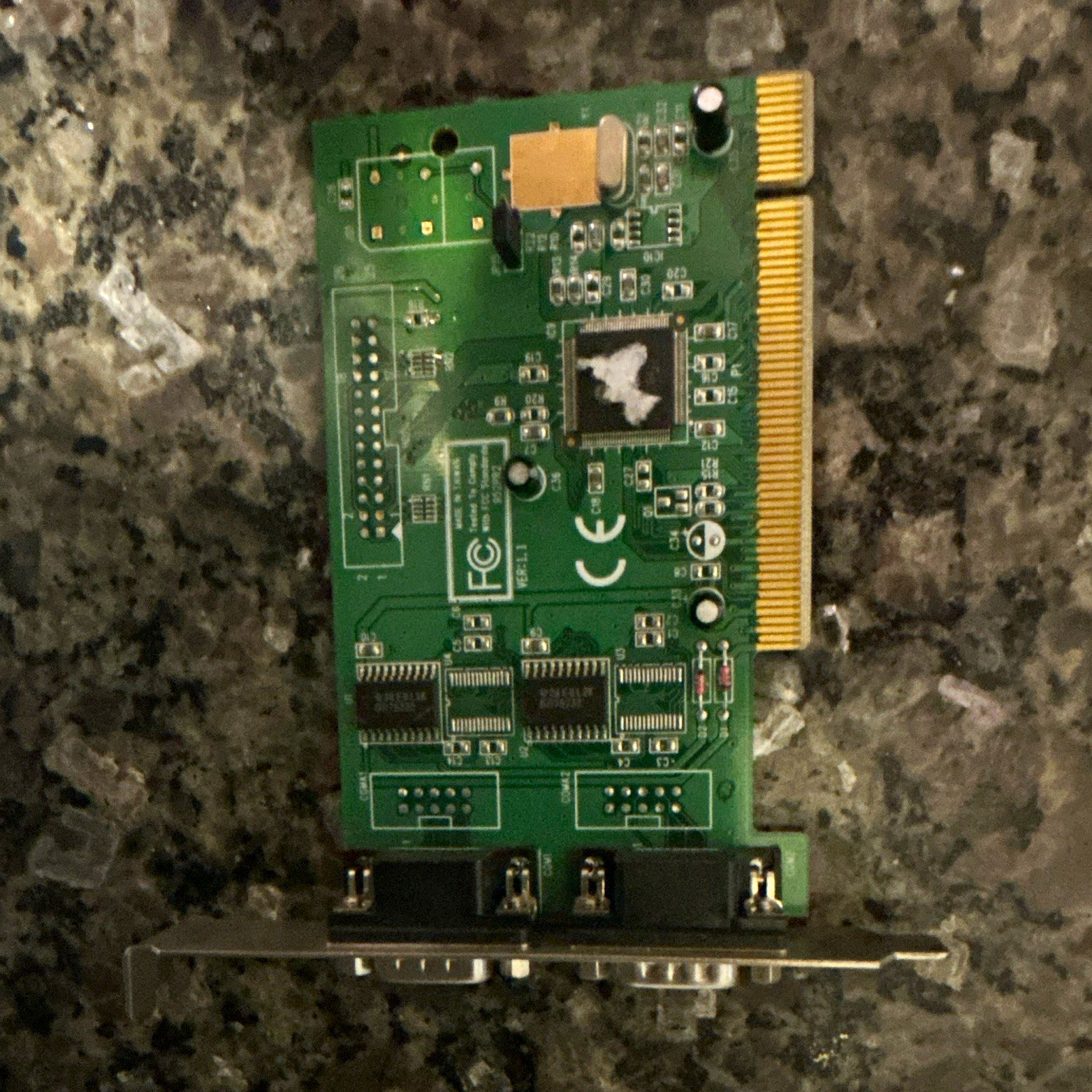 StarTech.com PCI2S550 2-Port PCI RS-232 Serial Card Dual DB9 Low Profile