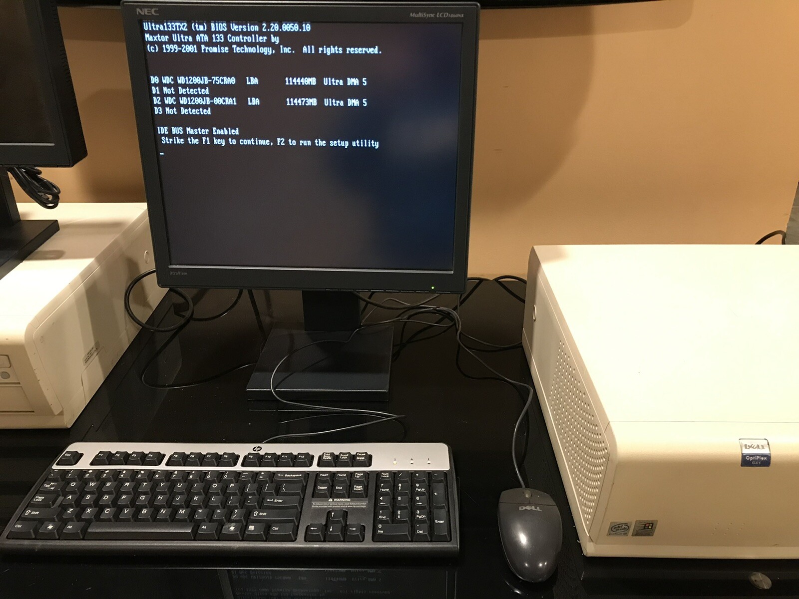 NEC MultiSync LCD1860NX 18" Industrial LCD Display Monitor Server Surveillance
