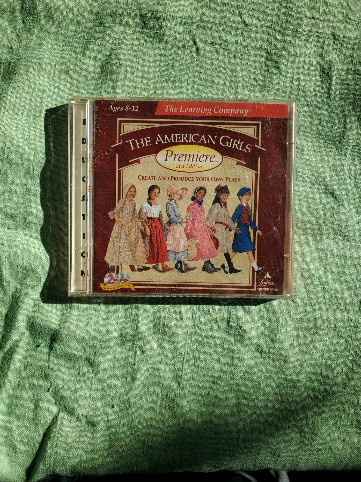 American Girls Learning Co. Windows/Mac 1.0 Pleasant 1997 Lot (2) CD Discs