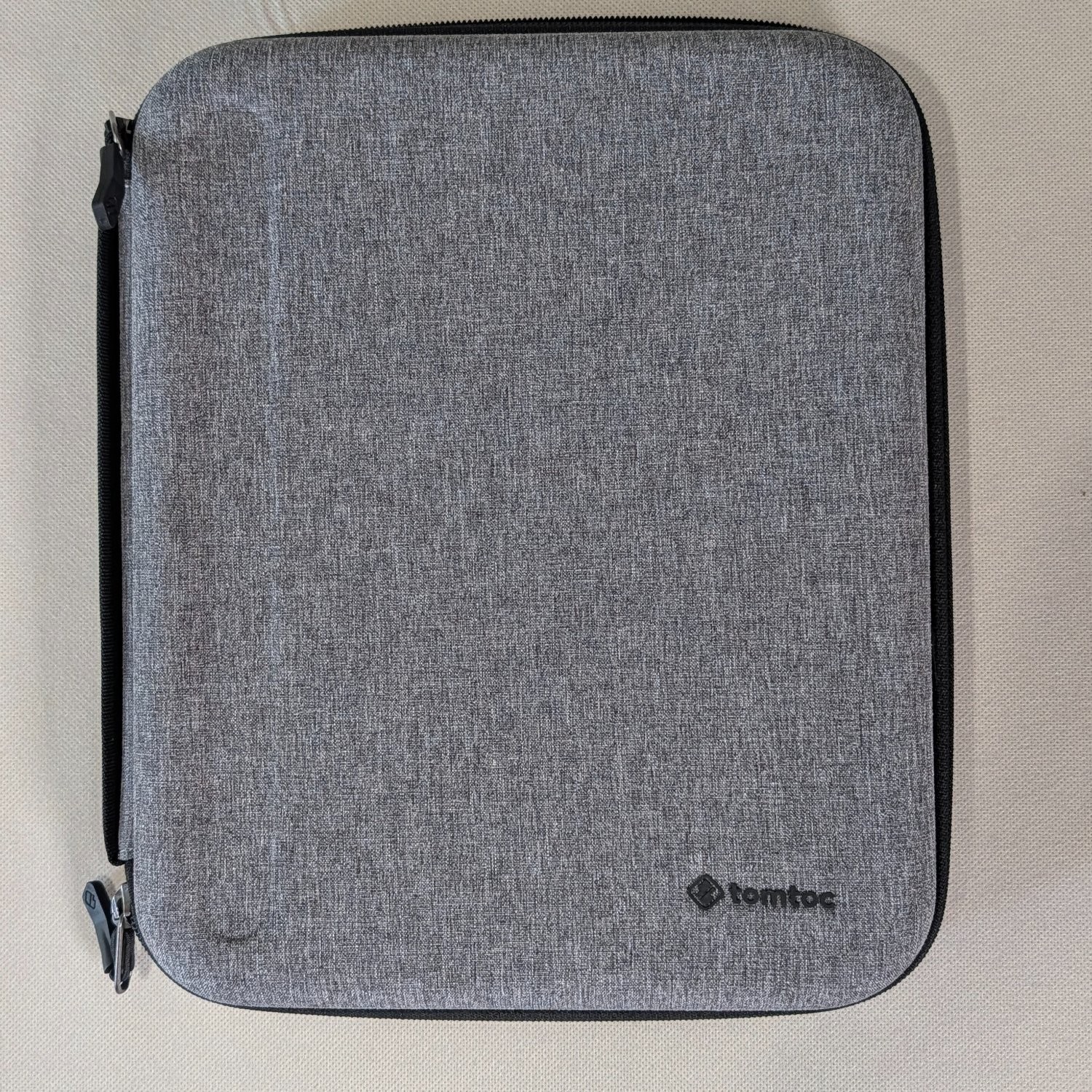 Tomtoc Tablet Portfolio Carrying Case Gray Impact Resistant Organizer