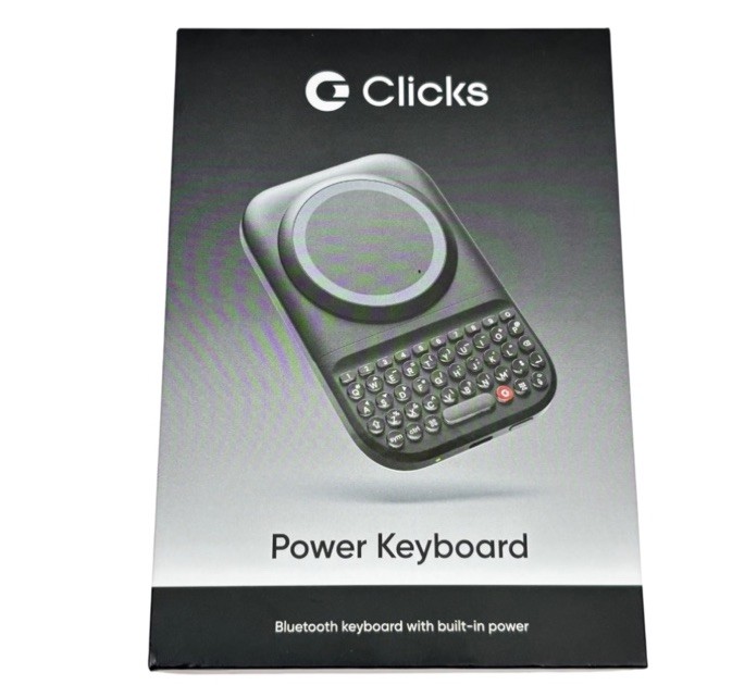 Clicks Power Keyboard CP-1000 Bluetooth MagSafe Wireless Universal Keyboard