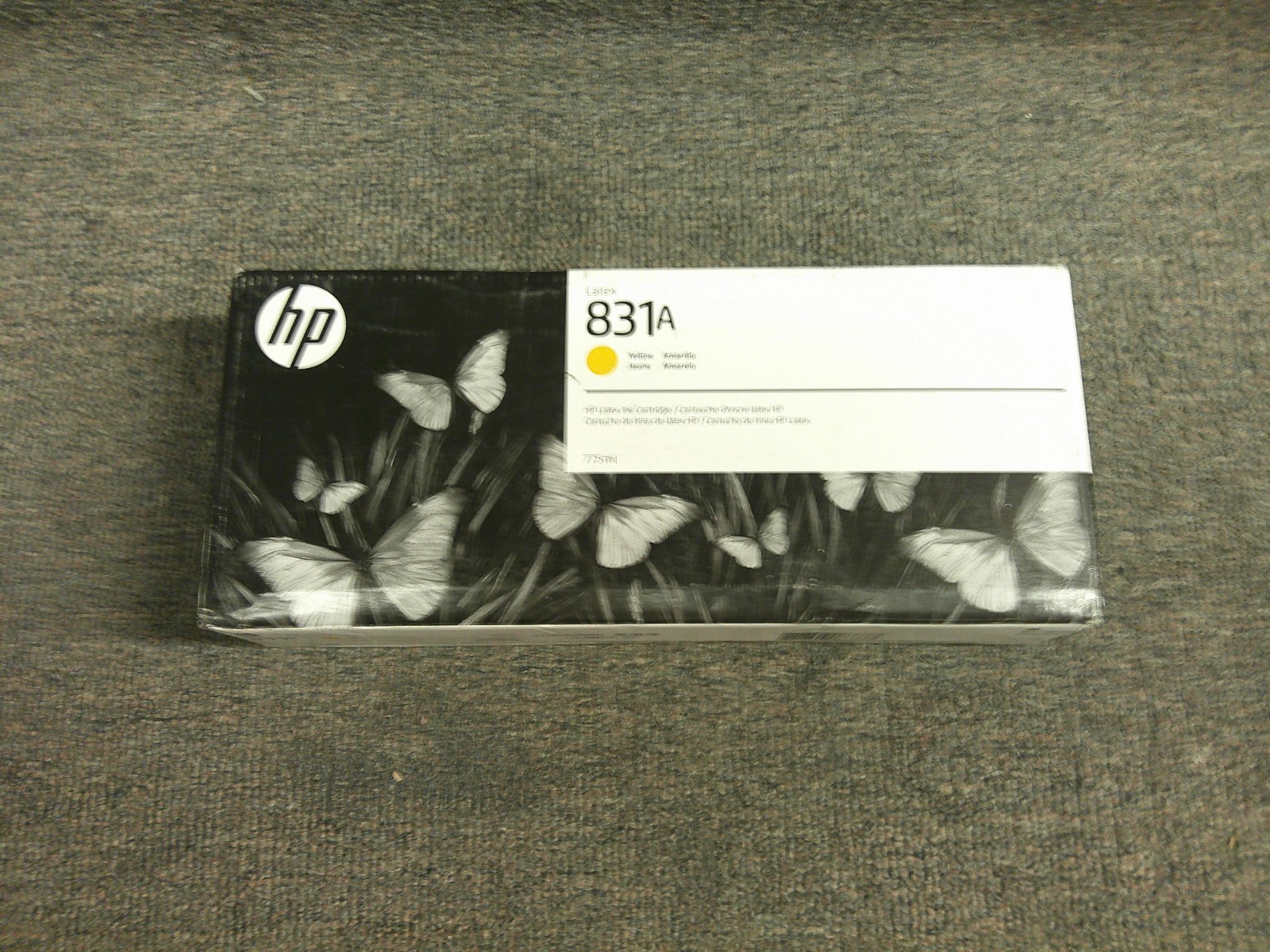 CZ685A 831A NEW Genuine HP Yellow Ink Cartridge 775ml 310 315 330 05/2027