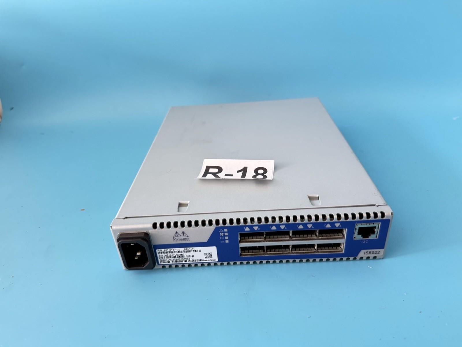 Mellanox InfiniScale IS5022 8-Port 40Gb/s Infiniband Switch – High Performance
