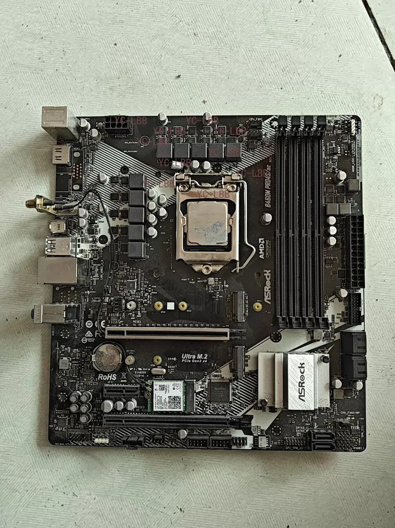 For ASRock B460M PRO4S/ac Motherboard LGA1200 DDR4 Micro ATX