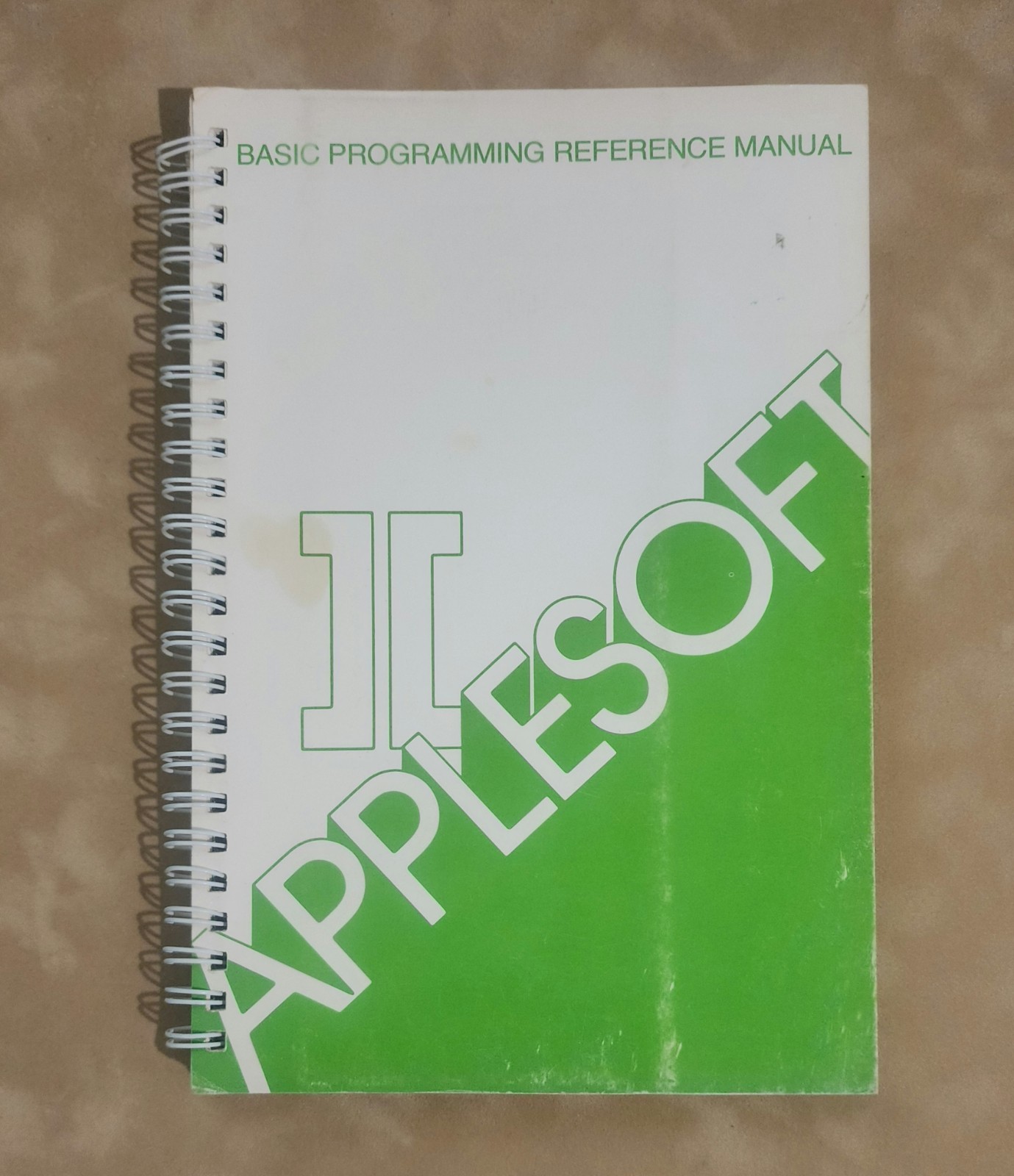 VINTAGE 1981 Applesoft II Basic Programming Reference Manual