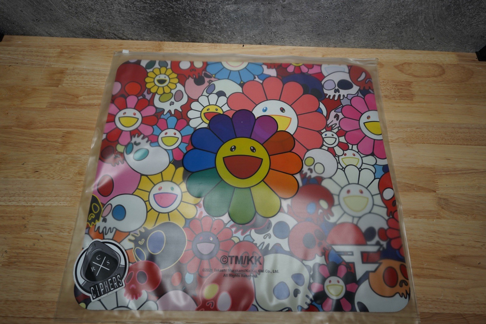 FaZe Clan x Takashi Murakami Large Red Mousepad New Sealed