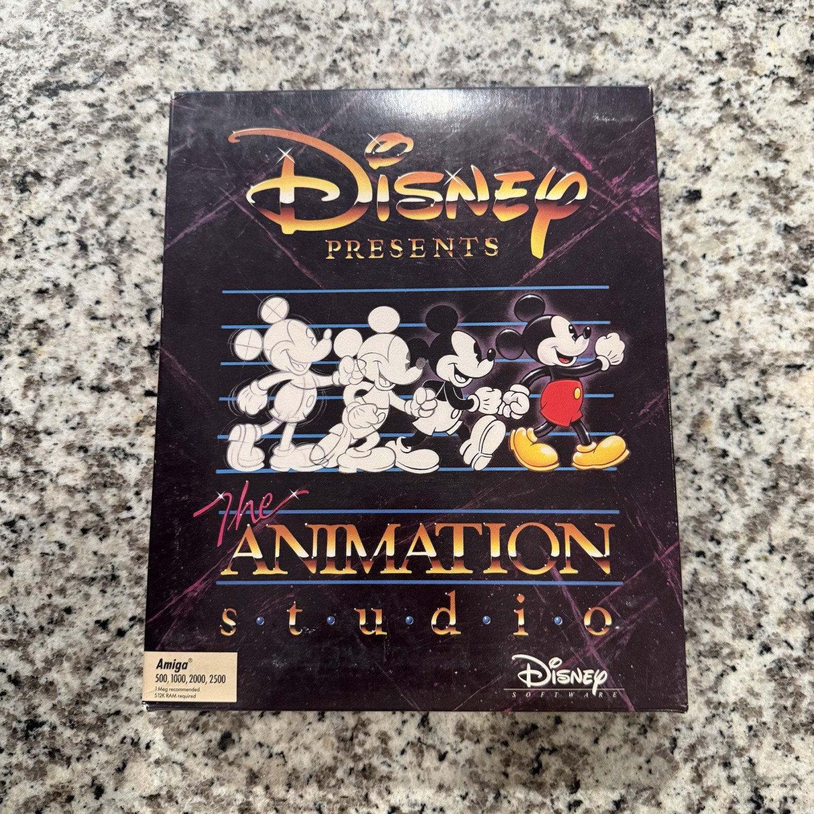 Disney Presents The Animation Studio Software Amiga Big Box 