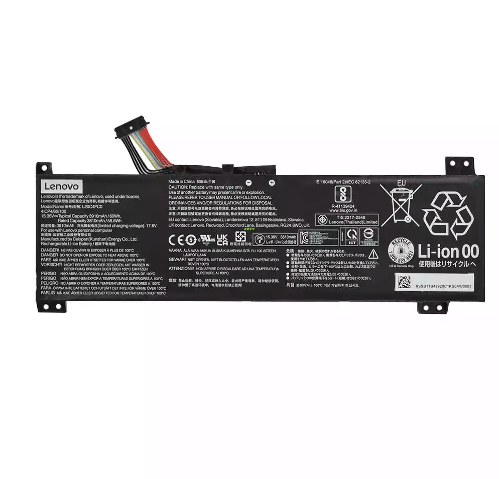 Genuine Battery L20C4PC0 L20M4PC0 L20D4PC0 For Lenovo Legion 5-15ACH6H Series