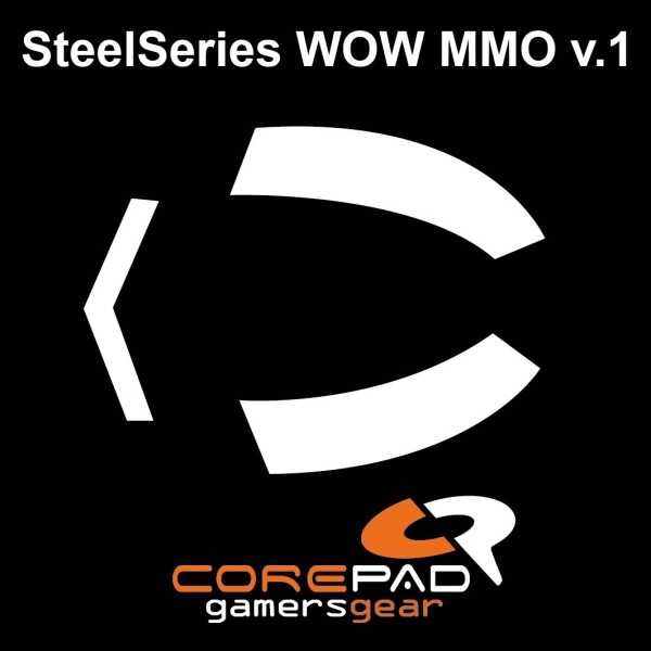 Corepad Skatez SteelSeries WoW MMO Replacement Mouse Feet PTFE Teflon