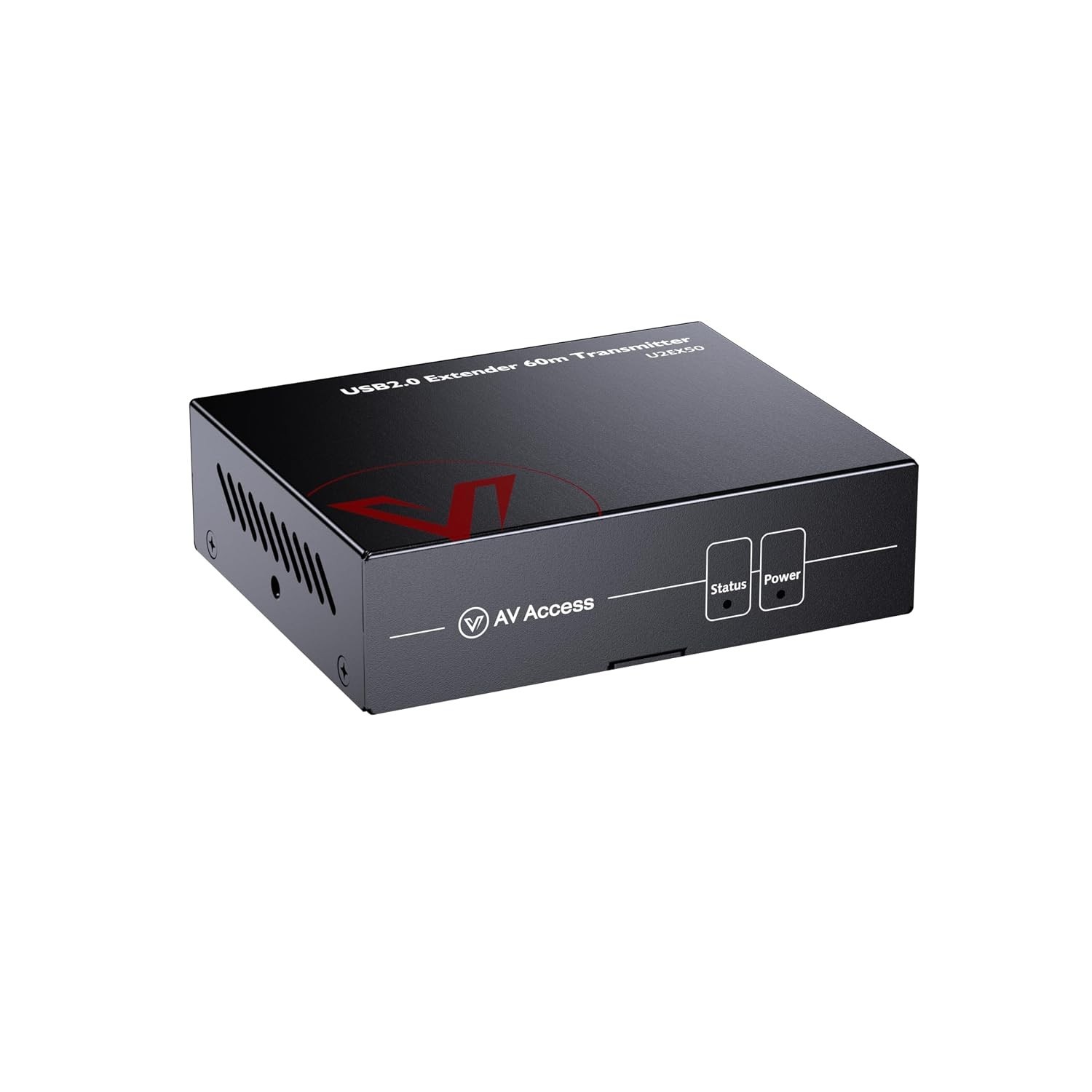 AV Access U2EX50 4-Port USB 2.0 Extender 50m Receiver, Black "N5B"
