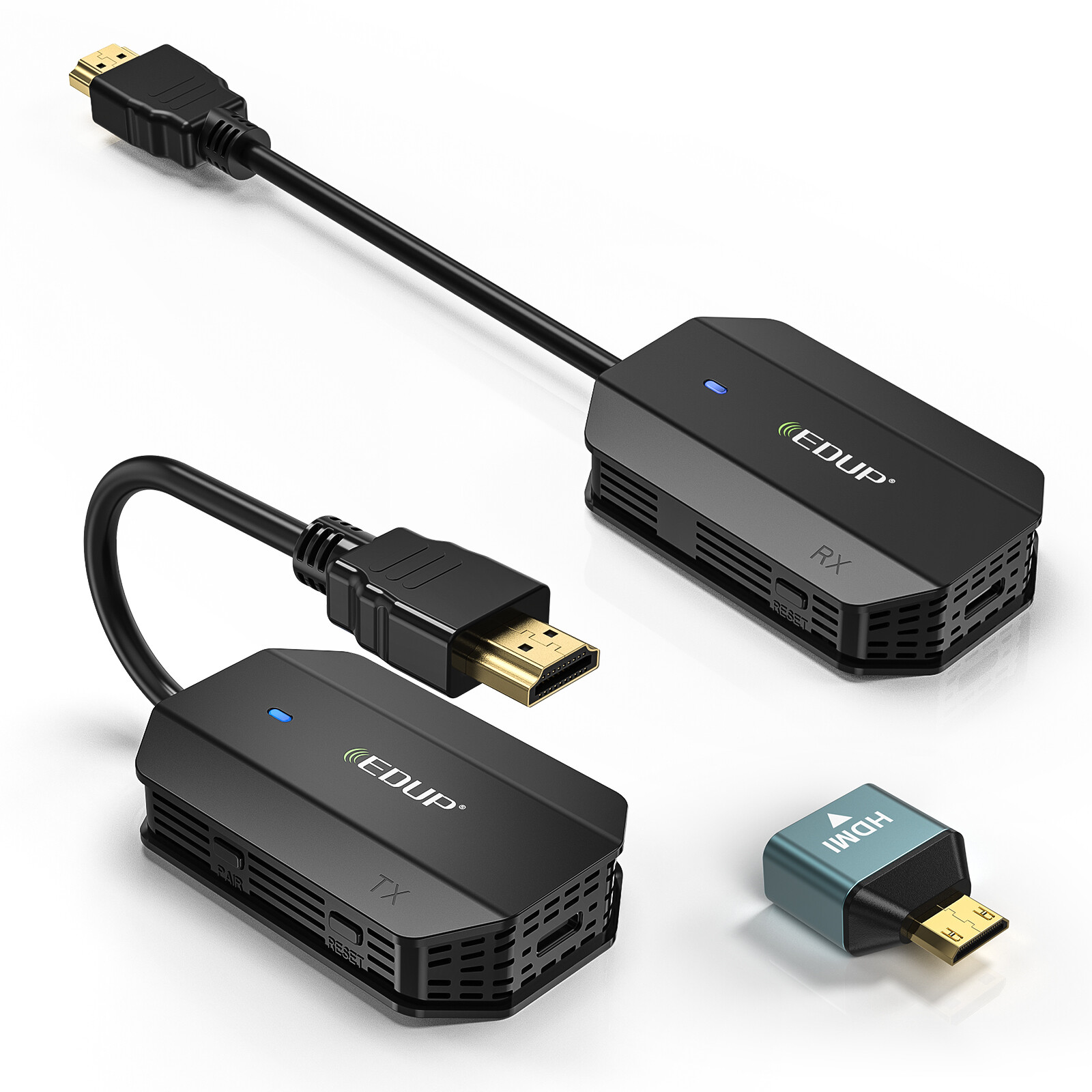 HDMI Wireless Transmitter Receiver PC TV Camera 1080P Video Display Cast Adapter
