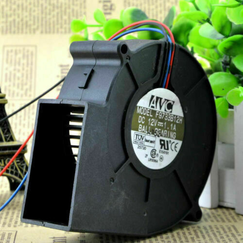 For AVC F9733B12H 12V 1.1A 9CM 97*33mm 3wire projector centrigufal blower fan